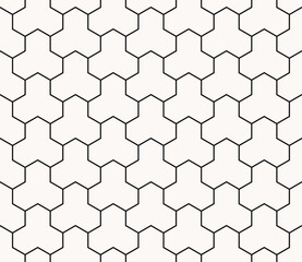 seamless hexagon pattern, modern geometric background dark grey, and white color, vector illustration.
