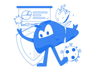 Medical Characters Anti-epidemic Flat Vector Concept Operation Hand Drawn Illustration
