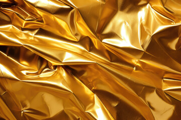 Gold foil texture. Golden background.