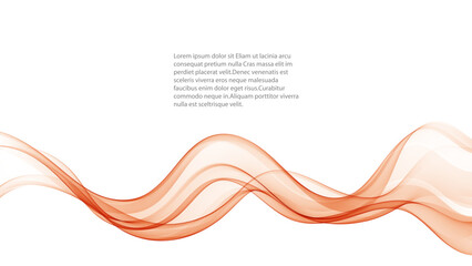 Abstract wave design, background, wavy lines on a white background. transparent wave.