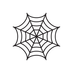 spider web icon design illustration vector