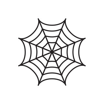 spider web icon design illustration vector