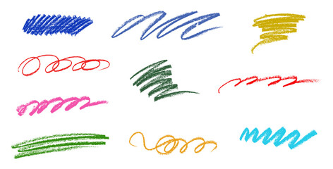 Scribble Crayon Drawing Random 