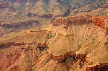 Aerial View Grand Canyon Arizona
