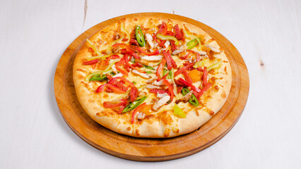 Vegetarian pizza 
