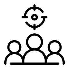 segmentation line icon