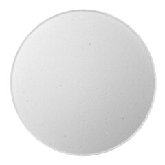 Pill isolated on white background, full depth of field