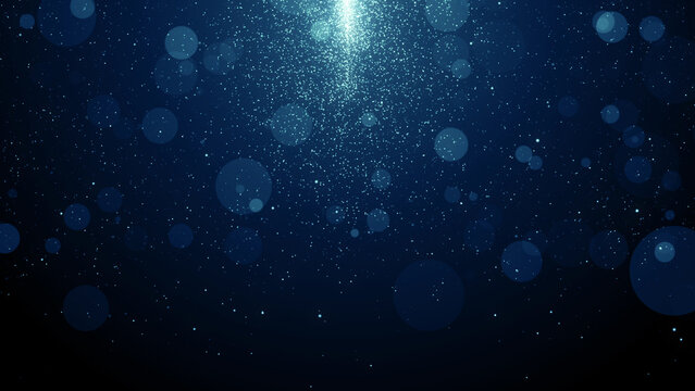 Particles blue event game trailer titles cinematic concert openers end credit background