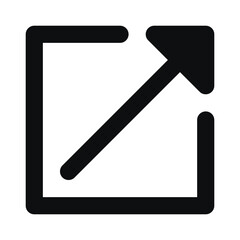 open in new icon