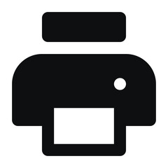 Fototapeta premium printer icon