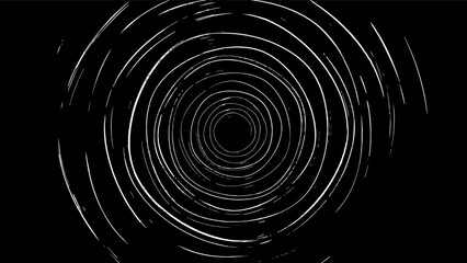 Circular starburst explosion texture. Distressed uneven grunge background. Abstract vector illustration. Overlay to create interesting effect and depth. Isolated on white background.