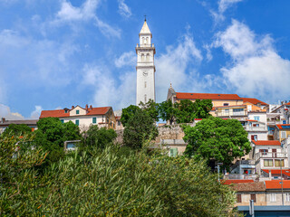 Fototapeta premium Novi Vinodolski, Kroatien, Kvarner Bucht