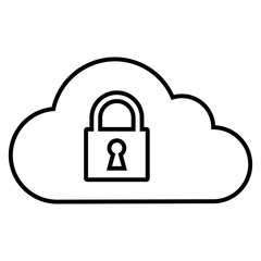 Security icon vector. Protect illustration sign. Access  symbol or logo.