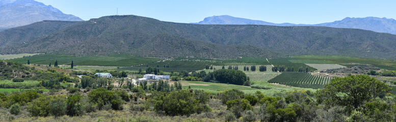 Landscape near route 62 in South Africa
