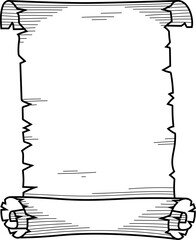 Old scroll clipart