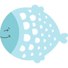 Fish Cute Character