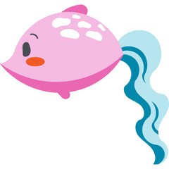 Fish Cute Character