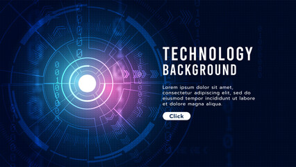 Hi-tech digital technology futuristic circuit digital. Abstract futuristic curve digital line design.Modern futuristic design.Digital landscape pattern technology.Vector illustration.