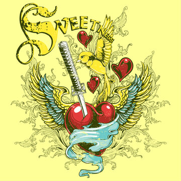 Vector t-shirt design
