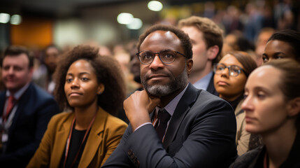 Corporate Success: Black Business Leaders and Entrepreneurs Are Prominently Represented in an Empowering Conference Audience



