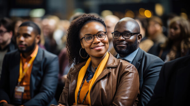 Corporate Success: Black Business Leaders and Entrepreneurs Are Prominently Represented in an Empowering Conference Audience



