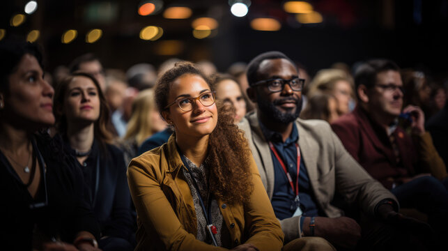 Corporate Success: Black Business Leaders and Entrepreneurs Are Prominently Represented in an Empowering Conference Audience



