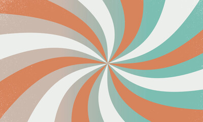 Groovy 70s background. Groovy psychedelic background , Flat Design, Hippie Aesthetic. Vector illustration