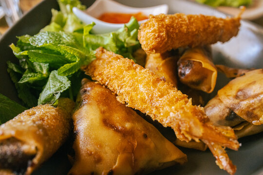 Fritures asiatiques