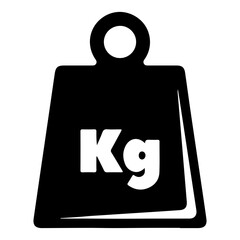 weight icon, kg icon