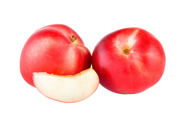 Peach on transparent png
