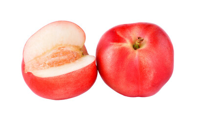 Peach on transparent png