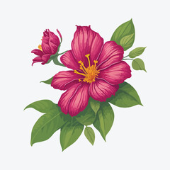 vector floral design wedding invitation
