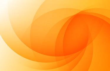 Abstract orange background. Abstract sound wave circle effect background illustration.