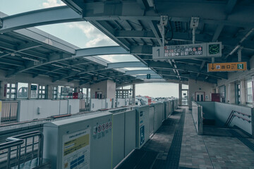 Japan subway station 