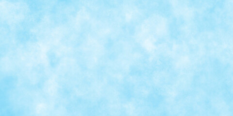 blue sky with clouds. Light sky blue shades watercolor background.Grunge blue background with space...