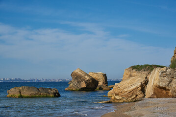 Fototapeta premium Black sea in Odesa, Ukraine