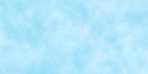 blue sky with clouds. Light sky blue shades watercolor background.Grunge blue background with space...