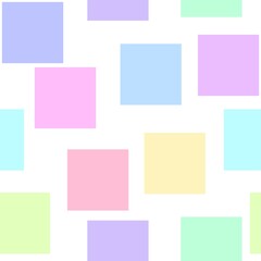 Abstract background. Seamless pattern with colorful squares. Vector illustration. Abstract background.