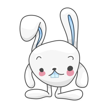 Sticker Hare Character
