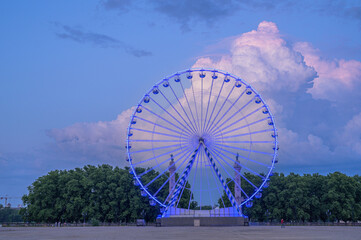 Fototapeta premium Bordeaux by Night, France