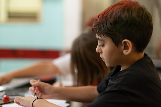 Estudiantes en clases