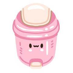 pink bin