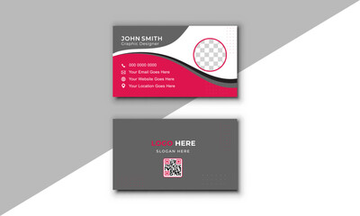 Modern and creative business card design for infographic , horizonal and vertical layout.