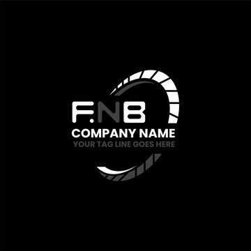 FNB letter logo creative design with vector graphic, FNB simple and modern logo. FNB luxurious alphabet design  