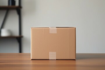 Cardboard box. Generate Ai