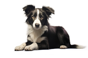 Fototapeta premium border collie puppy