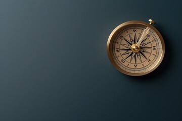 Compass background. Generate Ai