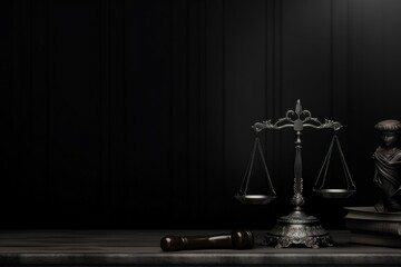 Justice background. Generate Ai