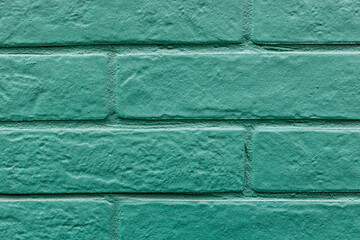 Red, White, Green, Pink, Paint, Mold, Wall Background. Old Grungy Brickwork Horizontal Texture. Brickwall Backdrop. Structure With Broken Stucco And Plaster.