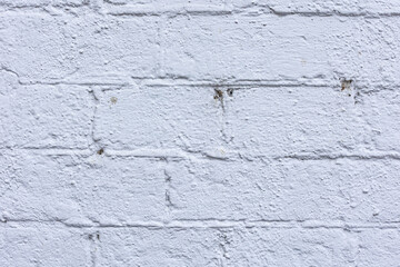 Red, White, Green, Pink, Paint, Mold, Wall Background. Old Grungy Brickwork Horizontal Texture. Brickwall Backdrop. Structure With Broken Stucco And Plaster.